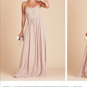 Med grace convertable birdy grey dress
